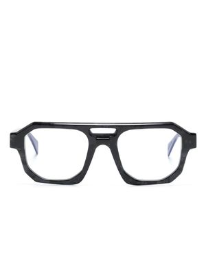 Kuboraum K33 navigator-frame glasses - Black