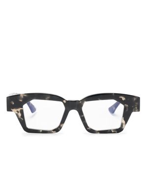 Kuboraum K36 geometric-frame glasses - Grey