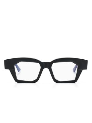 Kuboraum K36 square-frame glasses - Black