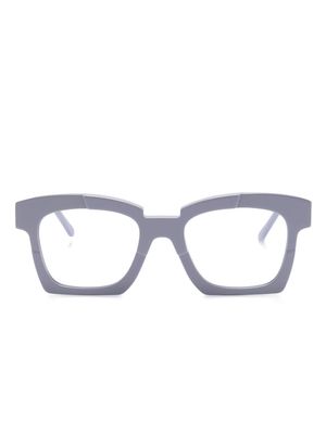 Kuboraum K5 square-frame glasses - Purple