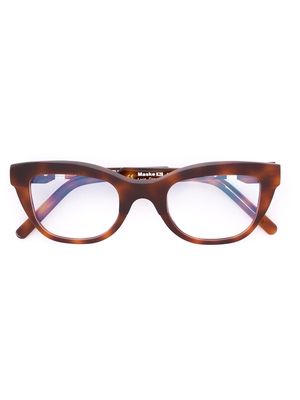 Kuboraum 'Maske K20' glasses - Brown