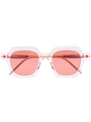 Kuboraum P10 square-frame sunglasses - Pink