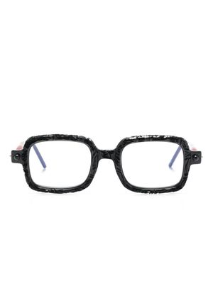 Kuboraum P2 square-frame glasses - Black