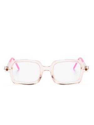 Kuboraum P2 square-frame glasses - Pink