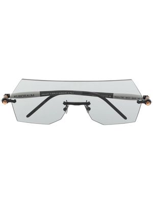 Kuboraum P90 pilot frame sunglasses - Grey