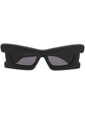 Kuboraum R2 square frame sunglasses - Black