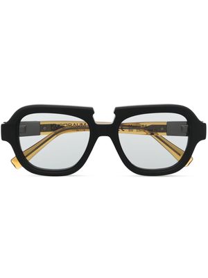 Kuboraum S5 square-frame glasses - Black