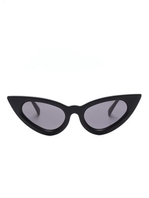 Kuboraum Y3 cat-eye frame tinted sunglasses - Black