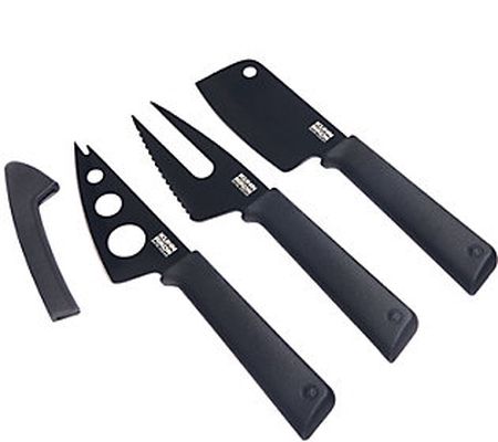 Kuhn Rikon Colori Cheese Knife Set - Graphite