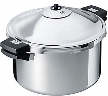 Kuhn Rikon Stainless 8 qt Duromatic Family Styl e Stockpot