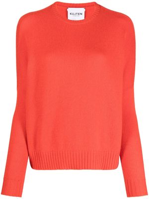 kujten Amelie cashmere sweatshirt - Red