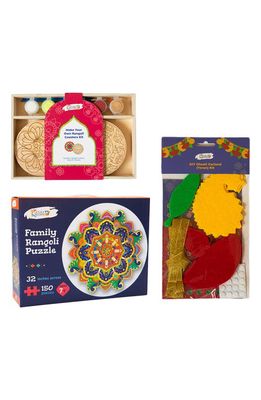 KULTURE KHAZANA Diwali Celebration Kit in Multicolor