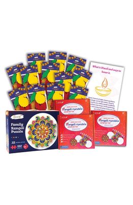 KULTURE KHAZANA Diwali Classroom Party Kit in Multi Color