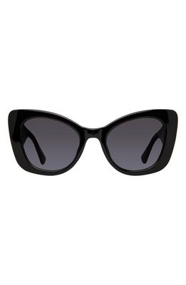Kurt Geiger London 52mm Gradient Cat Eye Sunglasses in Lbs/Gray Gradient