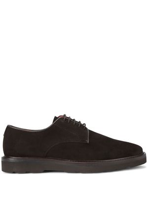 Kurt Geiger London Aiden suede derby shoes - Brown