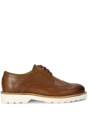 Kurt Geiger London Bank leather brogues - Brown