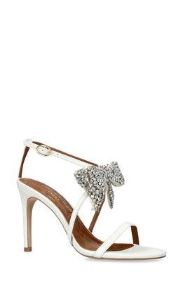 Kurt Geiger London Bromley Bow Ankle Strap Sandal in Natural