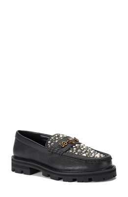 Kurt Geiger London Carnaby Chunky Leather Loafer in Charcoal