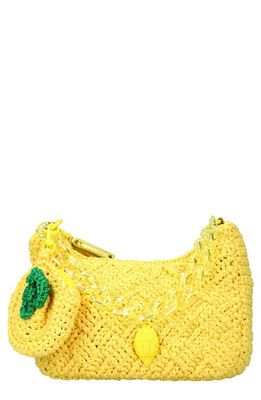 Kurt Geiger London Crochet Multi Crossbody Bag in Yellow