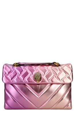 Kurt Geiger London Kensington Leather Convertible Shoulder Bag in Pink