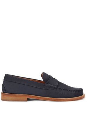 Kurt Geiger London Luis leather loafers - Blue