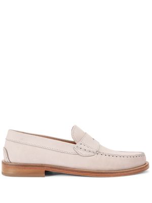 Kurt Geiger London Luis leather loafers - Grey