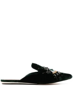 Kurt Geiger London Olive Eye slippers - Green