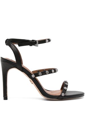 Kurt Geiger London Portia crystal-embellished sandals - Black