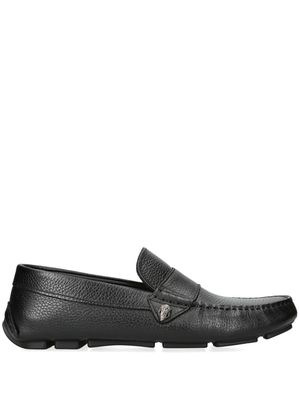 Kurt Geiger London Stirling leather loafers - Black