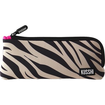 KUSSHI Cosmetics Pencil Case in Zebra 