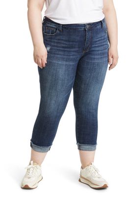 KUT from the Kloth Amy Crop Straight Leg Jeans in Prestigious