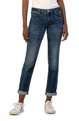 KUT from the Kloth Catherine Mid Rise Boyfriend Jeans in Inspired