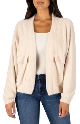 KUT from the Kloth Jana Open Front Cardigan in Oatmeal