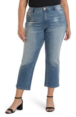 KUT from the Kloth Kelsey Ankle Flare Jeans in Helped