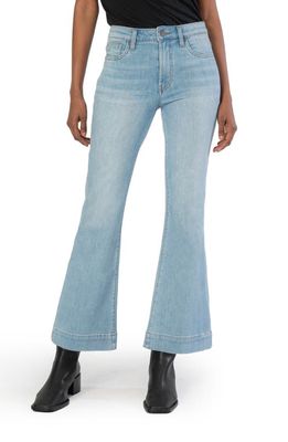 KUT from the Kloth Kelsey Fab Ab High Waist Flare Jeans in Maxed