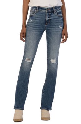 KUT from the Kloth Natalie Fab Ab High Waist Bootcut Jeans in Ardor