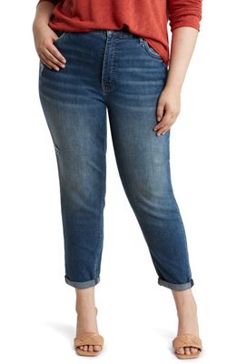 KUT from the Kloth Rachael Fab Ab High Waist Ankle Mom Jeans in Beam