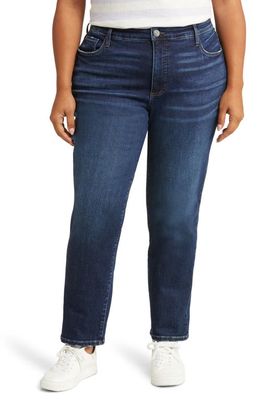 KUT from the Kloth Reese Fab Ab High Waist Ankle Slim Straight Leg Jeans in Enchantment