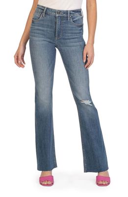 KUT from the Kloth Stella Fab Ab High Waist Straight Leg Jeans in Compiled
