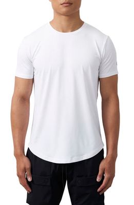 KUWALLA TEK Water Repellent Scoop Neck T-Shirt in White