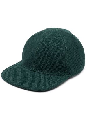 KVADRAT textured flat-peak cap - Green