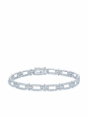 KWIAT 18kt white gold Open Link diamond bracelet - Silver