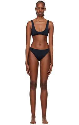 KYE Intimates SSENSE Exclusive Black Dip Bikini