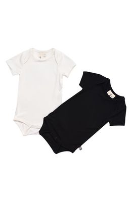 Kyte BABY Assorted 2-Pack Bodysuits in Cloud/Midnight