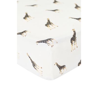 Kyte BABY Jersey Crib Sheet in Giraffe 