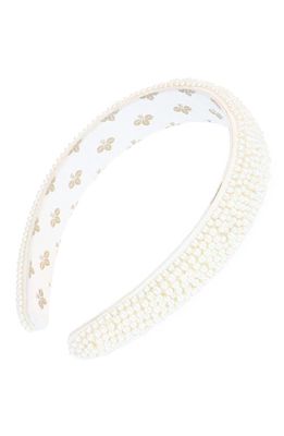 L. Erickson Glade Imitation Pearl Padded Headband