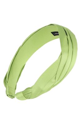 L. Erickson Grace Silk Headband in Sweet Pea