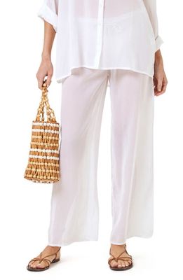 L Space Catalina Cover-Up Pants in White