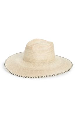 L Space Dean Wide Brim Straw Hat in Natural