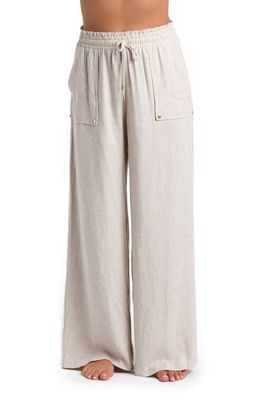 La Blanca Beach Cover-Up Pants in Taupe